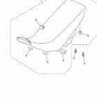 TTR225S/TTR225SC Сидение