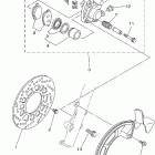 TTR225S/TTR225SC Передний тормозной суппорт