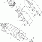 FZ6 Коленчатый вал и Поршень