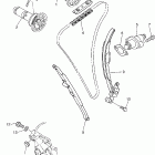 WR450F Цепь механизма газораспределения