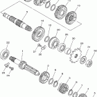 YZ125 Трансмиссия
