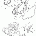 YZ250 Крышка картера двигателя