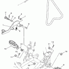 YZ125 Подножки
