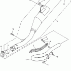 WR450F Выхлопная система