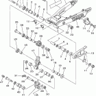 TTR225S/TTR225SC Бугель (задний рычаг)