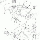 YZ450F Топливный бак