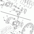 YZ125 Задний суппорт тормозной