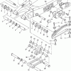 WR450F Бугель (задний рычаг)