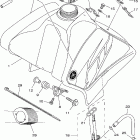 TTR250 Топливный бак