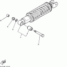 TTR225S/TTR225SC Задняя подвеска
