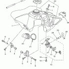 YZ85 Топливный бак