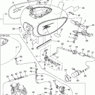 V STAR 1100 CLASSIC-XVS1100AS/XVS1100ASC Топливный бак
