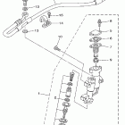 YZ125 Задний торм цилиндр