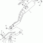 TTR225S/TTR225SC Выхлопная система