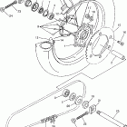 WR450F Заднее колесо