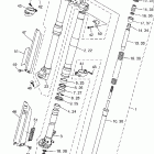 WR450F Передняя вилка