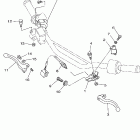 TTR225S/TTR225SC Рулевые переключатели