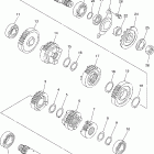 YZ450F Трансмиссия