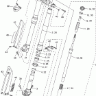 YZ450F Передняя вилка