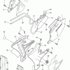 WR450F Боковая панель