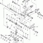 XT225 Бугель (задний рычаг)