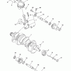 FJR1300 Коленчатый вал и Поршень