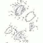XT 225 Крышка картера двигателя