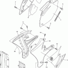 YZ250FR Боковая панель