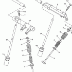 ROAD STAR-XV1600ARC/XV1600AR Клапана