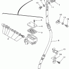 TTR225RC/TTR225R Главный тормозной цилиндр,передний