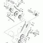 V Star 1100 Custom Цепь механизма газораспределения