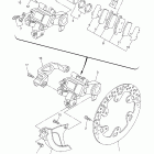 YZ 450F Задний суппорт тормозной