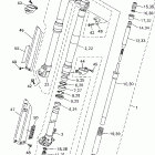 WR450FR Передняя вилка