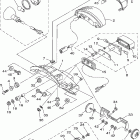 ROAD STAR WARRIOR-XV17PCRC-B/XV17PCR-B Фонарь задний