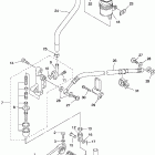 FJR1300RC/FJR1300 Задний торм цилиндр