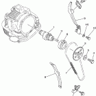 XT225RC/XT225R Цепь механизма газораспределения