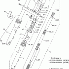 V STAR 1100 CUSTOM-XVS1100RC/XVS1100R Передняя вилка