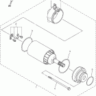 WR250FR Стартер электрический