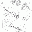 V STAR 650 CLASSIC-XVS650ARC/XVS650AR Муфта стартера