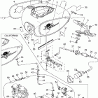 V STAR 1100 CLASSIC - CAST WHEEL-XVS1100AWR/XVS1100AWR Топливный бак