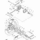 PW 80 Заднее колесо