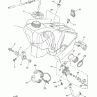 YZ 125 Топливный бак