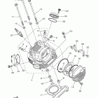 XT 225 Головка цилиндра