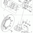 WR450FR Передний тормозной суппорт