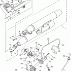 ROAD STAR SILVERADO-XV1600ATRC/XV1600ATR Выхлопная система