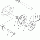 XT225RC/XT225R Муфта стартера