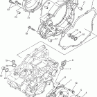 YZ250FR Крышка картера двигателя