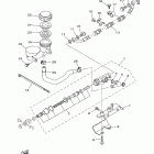 V Star 1100 Custom Задний торм цилиндр