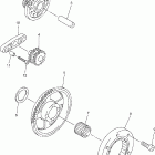 WR250FR Муфта стартера