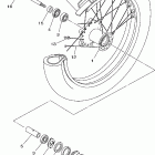 V STAR 650 CUSTOM-XVS650RC/XVS650R Переднее колесо